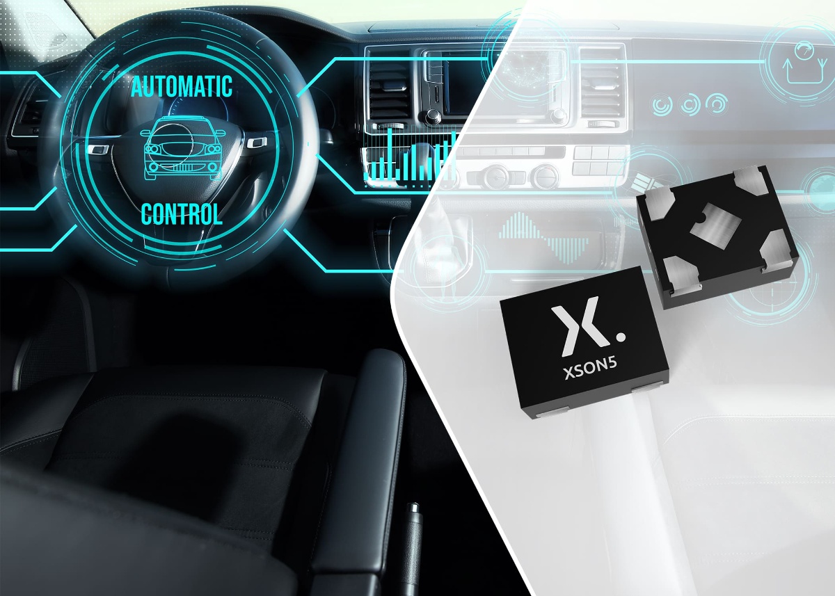 Nexperia 逻辑器件 · XSON5 微型无引脚封装